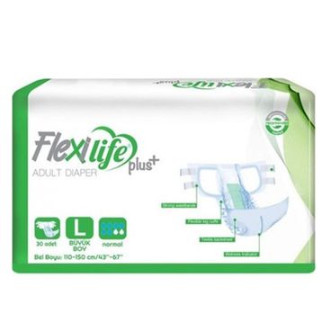 Flexi Life Plus Large 30'lu Hasta Bezi