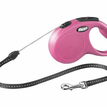 Flexi New Classic Pembe 5 m Köpek Tasması