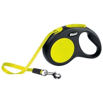 Flexi New Neon Şerit 5metre Medium Köpek Gezdirme Tasma