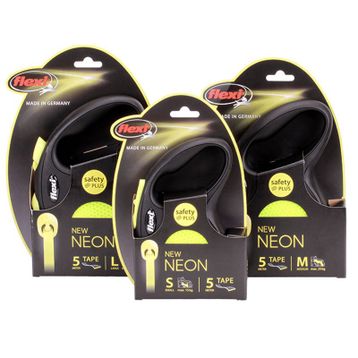Flexi Şerit M Boy Neon 5 m Köpek Tasması