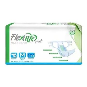 Flexilife 30 Adet Plus Medium Belbantlı Yetişkin Hasta Bezi