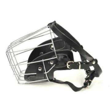 Flip SL 302 Xlarge Telli Deri Köpek Ağızlığı