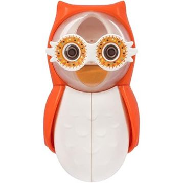 Flipper Baykuş Figürlü Turuncu Diş Fırçası Saklama Kabı