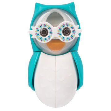 Flipper FLR-OWL-STY Mavi Kum Saatli Hijyenik Dış Fırçası Saklama Kabı