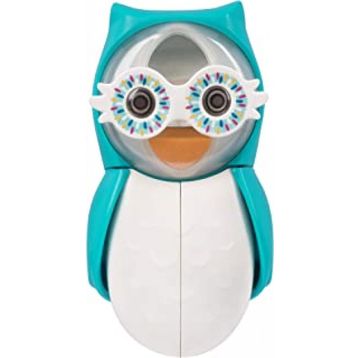 Flipper FLR-OWL-STY Mavi Kum Saatli Hijyenik Dış Fırçası Saklama Kabı