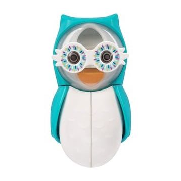 Flipper FLR-OWL-STY Mavi Kum Saatli Hijyenik Dış Fırçası Saklama Kabı