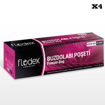 Flodex 4'lü Küçük Buzdolabı Poşeti
