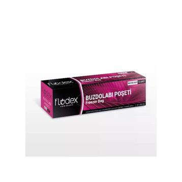 Flodex Buzdolabı Poşeti Büyük Boy 30x45cm Tekli 15'li Paket