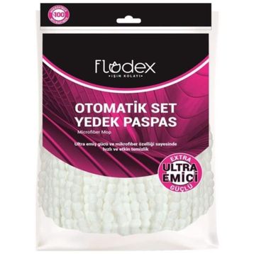 Flodex Mikrofiber Otomatik Temizlik Seti Yedek Mop