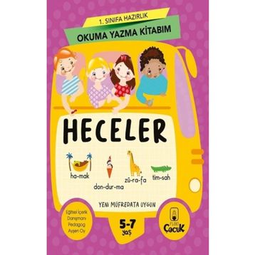 Floki Heceler 1. Sınıfa Hazırlık Okuma Yazma Kitabım