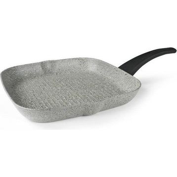 Flonal Kare 28x28 cm Dura İndüksiyonlu Izgara Tavası