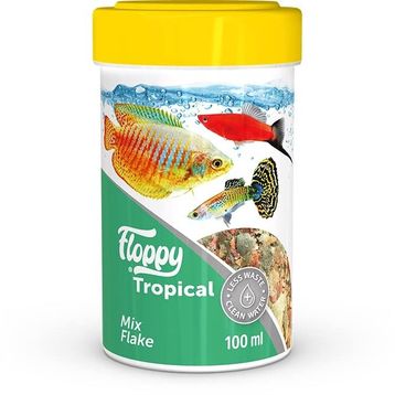 Floppy FLP007 Tropical Mix Flake 100 ml Balık Yemi