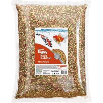 Floppy FLP045 1 kg Koi Goldfish Mix Pellets
