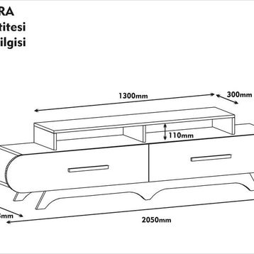 Flora Ceviz Ekru Kitaplık