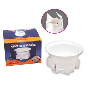 Flora Sessiz Wc Kapağı Çift Kapaklı
