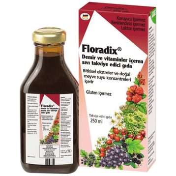 Floradix Demir Vitamin İçeren 250 ml Şurup