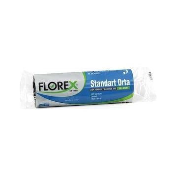 Florex 55x60 cm 20 Yaprak 1 Rulo Siyah Çöp Torbası