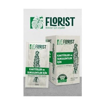 Florist Konsantre Sıvı Kaktüs ve Sukulent Bitki Besini