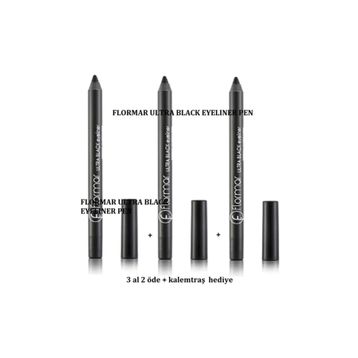 Flormar 001 Black Ultra Eyeliner
