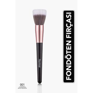 Flormar 001 Düz Uçlu Klasik Fondöten Fırçası