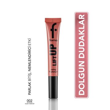Flormar 002 Nude Forever Lift Up Hyalüronik Asit Etkili Dolgun Dudak Parlatıcısı