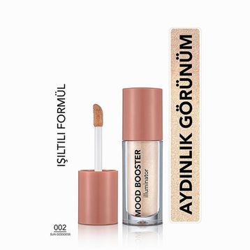 Flormar 002 Sun Goddess Mood Booster Doğal Işıltılı Likit Aydınlatıcı