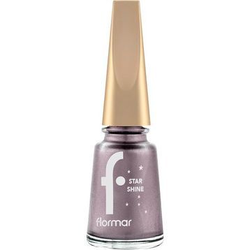 Flormar 003 Lilac Sparkle Star Shine Yoğun Renk Veren Metalik Oje