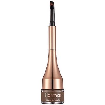 Flormar 004 Dark Brown Kaş Pomadı