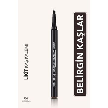 Flormar 004 Deep Brown Koyu Kahve Kaş Doldurma Kalemi