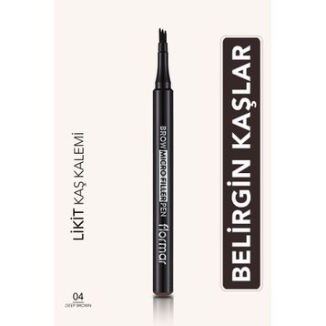Flormar 004 Deep Brown Koyu Kahve Kaş Doldurma Kalemi