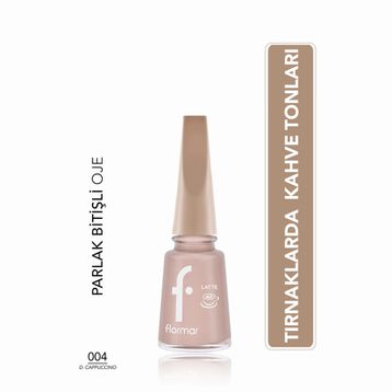 Flormar 004 Dusty Cappuccino Kahve Tonlu Oje