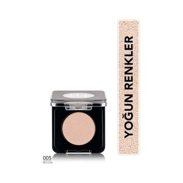 Flormar 005 Felt Cute Mono Yüksek Pigmentli ve Doğal Işıltılı Kompakt Göz Farı