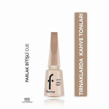Flormar 005 Silky Espresso Kahve Tonlu Oje