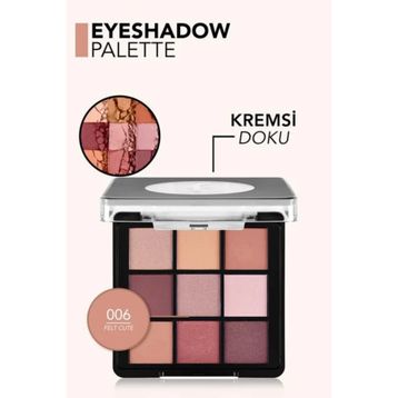 Flormar 006 Kompakt 9'lu Göz Farı Paleti