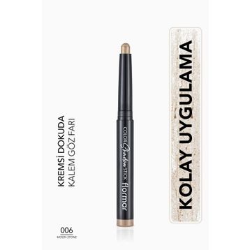 Flormar 006 Moonstone Suya Dayanıklı Işıltılı Kalem Far
