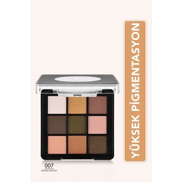 Flormar 007 Grand Galaxy Mat ve Işıltılı Kremsi Far Paleti