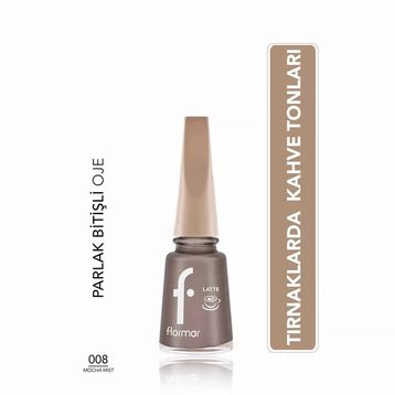 Flormar 008 Mocha Mist Kahve Tonlu Oje