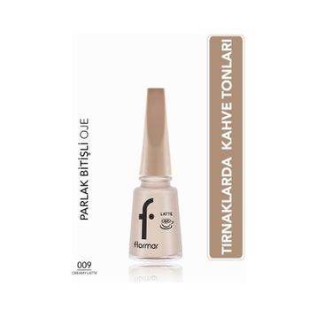 Flormar 009 Creamy Latte Kahve Tonlu Oje