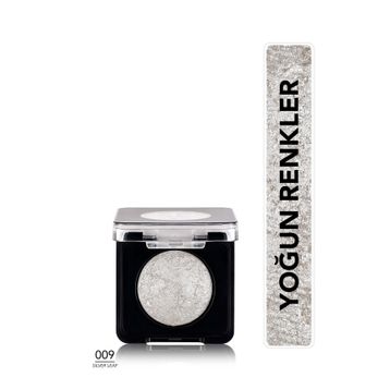 Flormar 009 Silver Leaf Yoğun Işıltılı Göz Farı