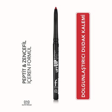 Flormar 010 Rustic Rouge Lift Up Dolgun Görünüm Veren Dudak Kalemi