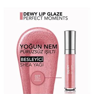 Flormar 027 Perfect Moments Dewy Lip Glaze Yoğun Nem Veren Dudak Parlatıcısı