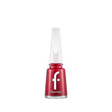 Flormar 048 Fiery Red Nail Enamel Uzun Süre Kalıcı Besleyici Oje