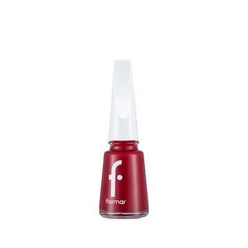 Flormar 048 Fiery Red Nail Enamel Uzun Süre Kalıcı Besleyici Oje