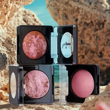 Flormar 055 Dual Gold Işıltılı Fırınlanmış Allık