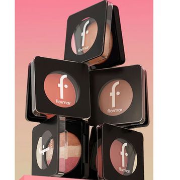 Flormar 055 Dual Gold Işıltılı Fırınlanmış Allık