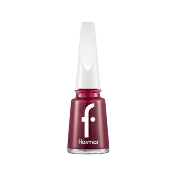 Flormar 075 Baroque Bordeaux New Nail Enamel Yüksek Pigmentli 11 ml Parlak Bitişli Oje