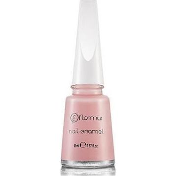 Flormar 077 Light Pink Nail Enamel Uzun Süre Kalıcı Besleyici Oje