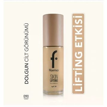 Flormar 090 Honey Skin Lifting Sıkılaştırma Etkili Parlak Fondöten
