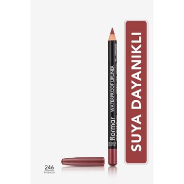 Flormar 246 Rosebush Waterproof Lipliner Sudan Etkilenmeyen Dudak Kalemi