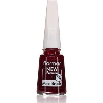 Flormar 306 Lost In Bordeaux Nail Enamel Uzun Süre Kalıcı Besleyici Oje